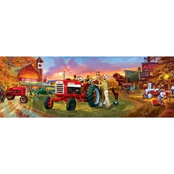 Farmall Horse Power Panoramic 1000 Piece Puzzle