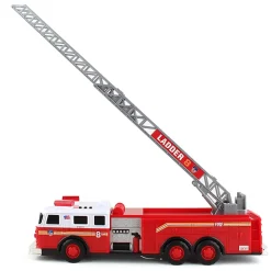 FDNY Ladder Truck with Lights and Sounds, 13" Long!