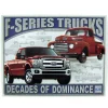 Ford F-Series Trucks Tin Sign 12 x 16