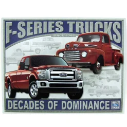 Ford F-Series Trucks Tin Sign 12 x 16