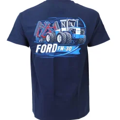 Ford FW-30 with Wing Disk Navy Short Sleeve T-Shirt