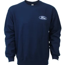 Ford FW-30 with Wing Disk Navy Crew Neck Sweatshirt