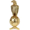 Gold / Bronze Edition ~ Case Old Abe Eagle on Globe, 3D Sculpture