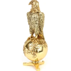 Gold / Bronze Edition ~ Case Old Abe Eagle on Globe, 3D Sculpture