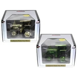 Gold & Green Chrome Units Set ~ 1/16 Oliver 1850 w/ Duals & Canopy, 2023 Lafayette Show