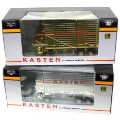 Gold & Silver Chrome Set ~ 1/16 Kasten Heavy Duty 21 Forage Wagon, 2022 NFTM Renovation Unit, 2nd in Series