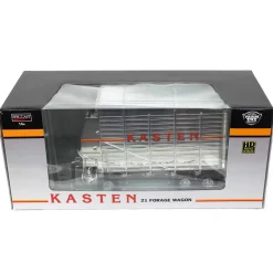 Gold & Silver Chrome Set ~ 1/16 Kasten Heavy Duty 21 Forage Wagon, 2022 NFTM Renovation Unit, 2nd in Series