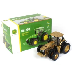 Gold Chase Unit ~ 1/64 John Deere 8R 370 with Front & Rear Duals, 2020 Farm Show