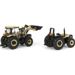 Gold Chrome Chase Unit ~ 1/64 Case IH Farmall 115A & Farmall 105A Set, 2023 Farm Show