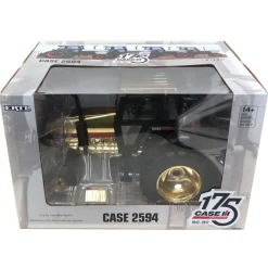 Gold Chrome Chase Unit ~ 1/16 Case 2594 2WD with Duals, 175th Anniversary
