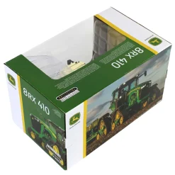 Gold Chrome Chase Unit ~ 1/32 John Deere 8RX 410 4WD with Tracks, ERTL Prestige Collection