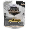 Gold Chrome Super Chase ~ 1/64 1982 Dodge Ram D350 Dually, Construction Yellow, Dually Drivers Series 15