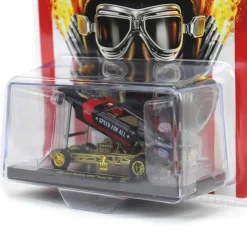 Gold Rim Chase Unit ~ 1/64 M2 Machines 1969 Ford Mustang Funny Car, Pearl Black & Red, Hobby Exclusive