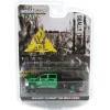 Green Chrome Chase Unit ~ 1/64 2016 Chevrolet Silverado 3500 Flatbed Dually, White, B&B Toys Exclusive
