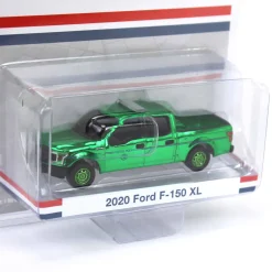 Green Chrome Chase Unit ~ 1/64 2020 Ford F-150 XL, United States Postal Service (USPS) Postal Police, Hobby Exclusive