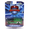 Green Chrome Chase Unit ~ 1/64 1995 Ford F-350 Ambulance, Detroit First Dept. EMS, First Responders, Hobby Exclusive