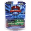 Green Chrome Chase Unit ~ 1/64 1989 Ford F-350 Ambulance - FDNY Logistical Support Unit, First Responders, Hobby Exclusive
