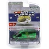 Green Chrome Super Chase ~ 1/64 2020 Ford Transit LWB High Roof, US Customs & Border Patrol, Hot Pursuit Special Edition