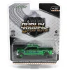 Green Chrome Super Chase ~ 1/64 2019 Ford F-350 XL Dually, Columbus Division of Police Mounted Unit, Dually Drivers Series 15