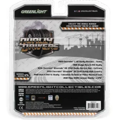 Green Chrome Super Chase ~ 1/64 2019 Ford F-350 XL Dually, Columbus Division of Police Mounted Unit, Dually Drivers Series 15