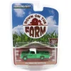 Green Chrome Super Chase ~ 1/64 1964 Dodge D-200 Sweptline, Turf Green & White, Down on the Farm Series 10