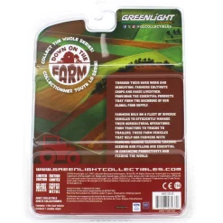 Green Chrome Super Chase ~ 1/64 1964 Dodge D-200 Sweptline, Turf Green & White, Down on the Farm Series 10