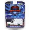 Green Machine ~ 1/64 1992 Ford F-350 Ambulance, White, Hobby Exclusive