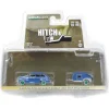 Green Machine ~ 1/64 1942 Ford Fordor Super Deluxe with Tear Drop Trailer, Hitch & Tow Series 30
