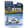 Green Machine ~ 1/64 2023 Ford Police Interceptor Utility, NYPD, Hobby Exclusive