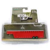 Green Machine ~ 1/64 26ft Vertical Three Hole Gooseneck Trailer, Red, Hitch & Tow Trailers