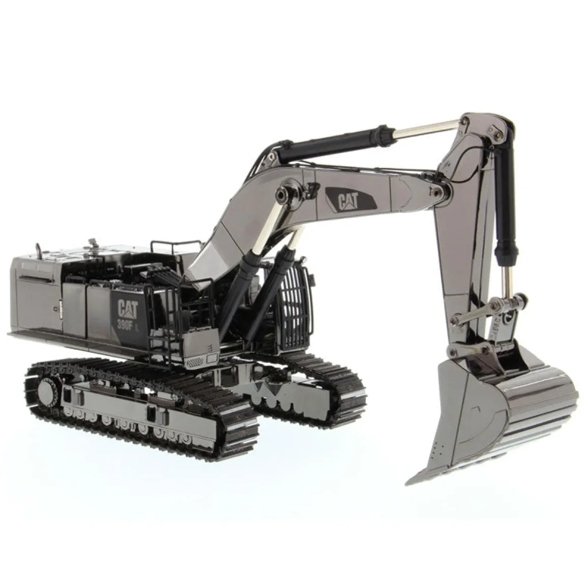 Gun Metal Finish ~ 1/50 Caterpillar 390F L Hydraulic Tracked Excavator