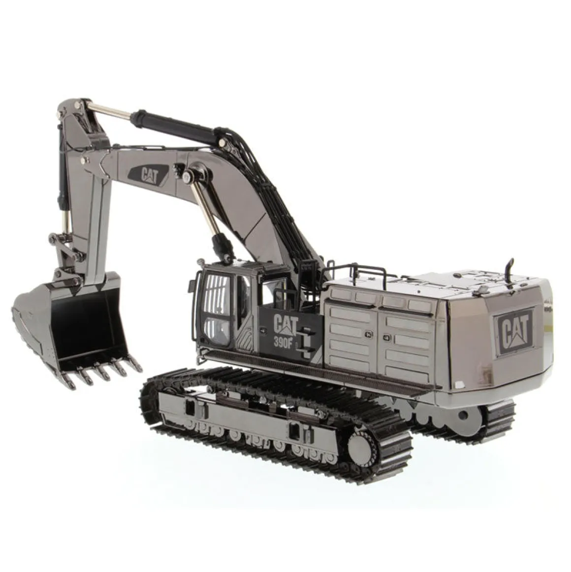 Gun Metal Finish ~ 1/50 Caterpillar 390F L Hydraulic Tracked Excavator