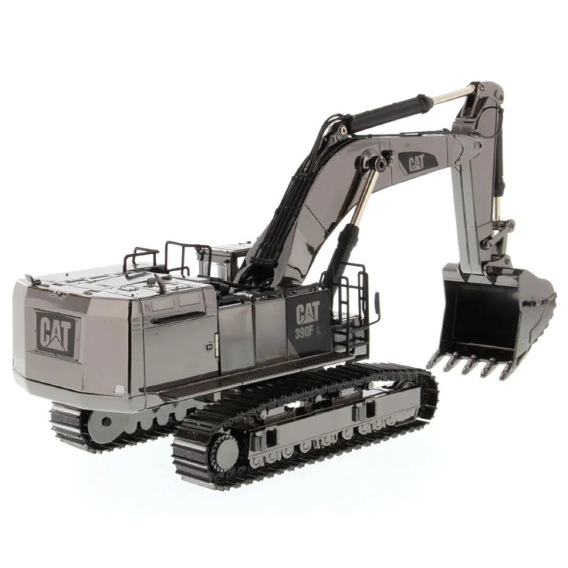 Gun Metal Finish ~ 1/50 Caterpillar 390F L Hydraulic Tracked Excavator