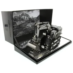 Gun Metal Finish ~ 1/50 Caterpillar 390F L Hydraulic Tracked Excavator