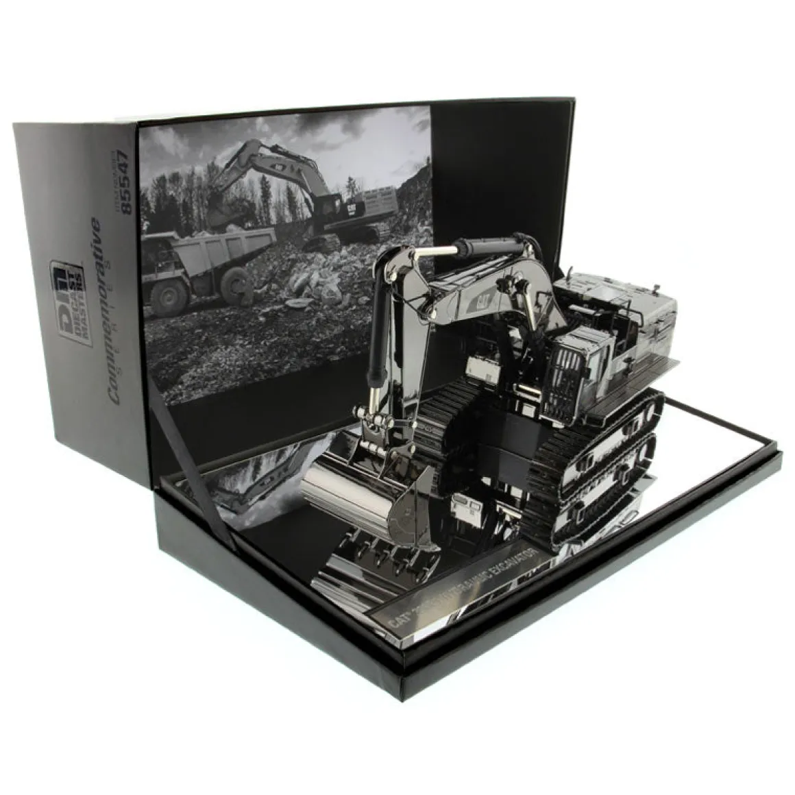 Gun Metal Finish ~ 1/50 Caterpillar 390F L Hydraulic Tracked Excavator