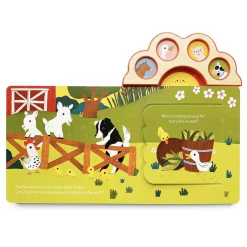 Hello, Farm! Lift-a-Sound Board Book