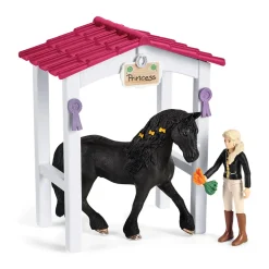 Horse Stall with Horse club Tori and Princess by Schleich