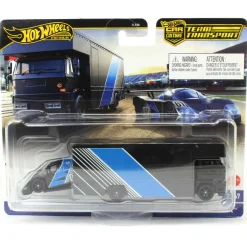 Hot Wheels Premium Team Transport Fleet Flyer with Sauber-Mercedes C9