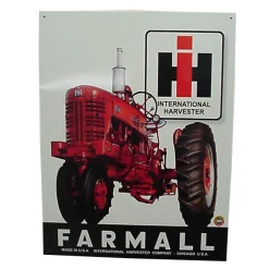 IH Farmall 400 12'' x 16'' metal sign