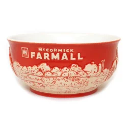 IH Farmall & Case IH Double Side Small Raised-Relief Stoneware Bowl