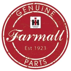 IH Farmall Genuine Parts 12in Round Sign