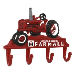 IH Farmall H Cast Iron 4 Peg Coat Rack