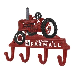 IH Farmall H Cast Iron 4 Peg Coat Rack