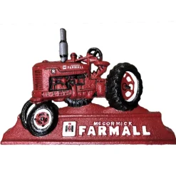 IH Farmall H Cast Iron Doorstop