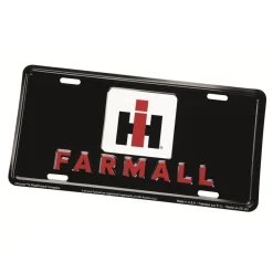 IH Farmall 6in x 12in Metal License Plate