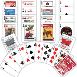 IH Farmall Playing Cards with Vintage Ad Designs