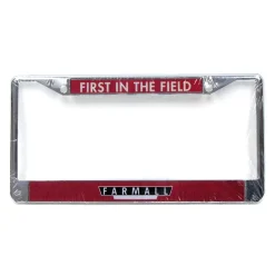 IH Farmall "First in the Field" License Plate Holder