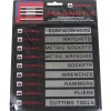 IH Farmall Toolbox Identification Magnet Labels