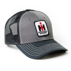 IH Logo Gray & Black Mesh Back Hat