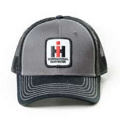 IH Logo Gray & Black Mesh Back Hat